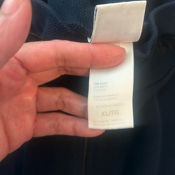 The North Face Men’s Quarter Zip Navy Blue Pullover Sweater Size XL - Picture 3 of 5